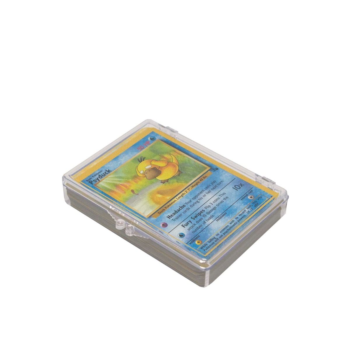 psyduck card sleeves Bewildered RarityPromo Hit Points70 HP Ability Damp Pokemon in play (Both yours and your opponents) lose any Ability that requires the Pokemon using it to Knock Out itself. Card Sleeves Eye 109 Pokmon