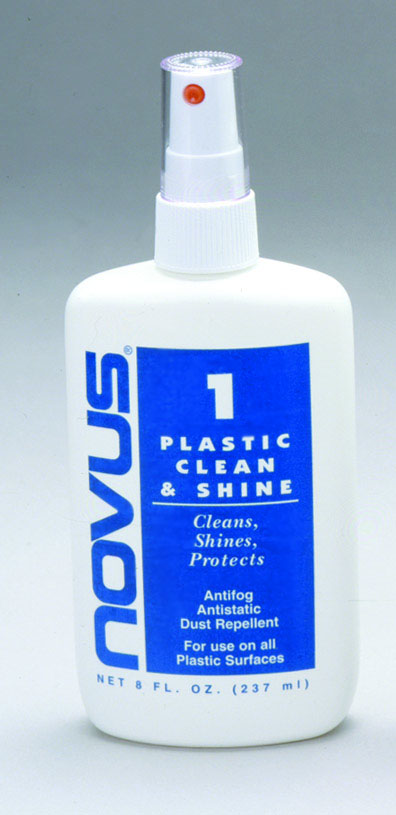NOVUS 7020 | Plastic Clean & Shine #1 | 8 Ounce Bottle