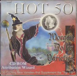 Hot 50 Morgan Dollar Varieties Attribution Wizard CD