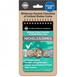 Whitman Pocket Checklist of United States: Nickels and Dimes