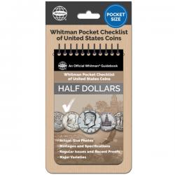 Whitman Pocket Checklist of United States: Half Dollars