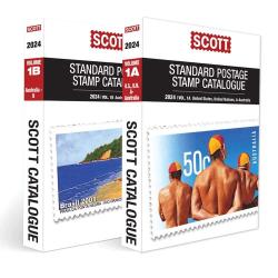 2024 Scott Standard Postage Stamp Catalogue, Volume 1 (US, UN, Countries A-B)