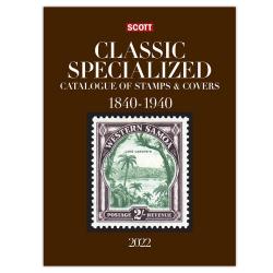 2022 Scott Standard Postage Stamp Catalogue, Classic World Wide 1840-1940
