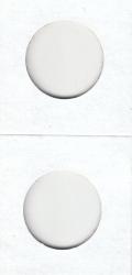 Cowens Cardboard 1.5" x 1.5" Mini Coin Flips - Cents/Dimes (100 Count)