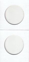Cowens Cardboard 1.5" x 1.5" Mini Coin Flips - Nickels (100 Count)