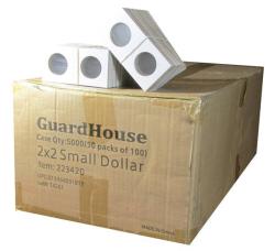 Guardhouse Paper Coin Flips - 2x2 - Small Dollar Size