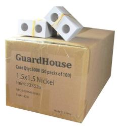 Guardhouse Paper Coin Flips - 1.5x1.5 - Nickel Size