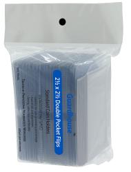 Guardhouse Archival Vinyl 2.5x2.5 Coin Flips -- Pack of 100 (with Inserts)