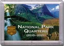 HE Harris National Park Quarters Frosty Case - Meadow/Deer - 2-hole, 2x3