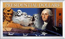 HE Harris Presidential Dollars Frosty Case - Four Hole, 3x5