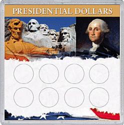 HE Harris Presidential Dollars Frosty Case - Eight Hole, 6.5x6.5