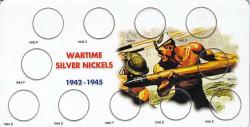 Edgar Marcus War Nickel Card and Sleeve