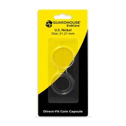Guardhouse Capsules - Direct Fit - 21mm (Nickel) -- Single Capsule/Blister Pack