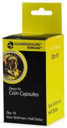 Guardhouse Capsules - Direct Fit - 30.6mm (Half Dollar) -- Pack of 10