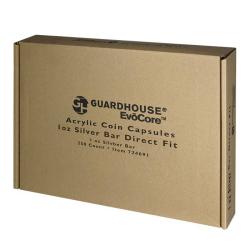 Guardhouse Capsules - Direct Fit -  29.3 mm x 50.3 mm (Silver Bar) -- Bulk Box of 250