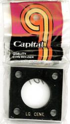 CAPITAL PLASTICS LARGE CURRENCY HOLDER CH-2 