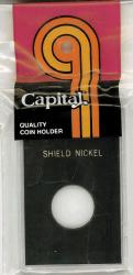 Capital Holder - Shield Nickel, 2x3