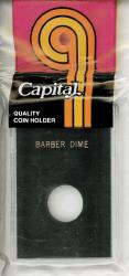 Capital Holder - Barber Dime, 2x3