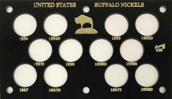 Capital Holder - Buffalo Nickels 1934-1938D