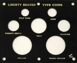 Capital Holder - Liberty Seated Type Coins