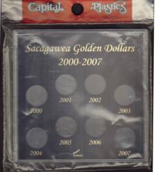 Capital Holder - Sacagawea Dollars 2000-2007