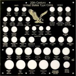 Capital Holder - 20th Century Type Coins, 12x12