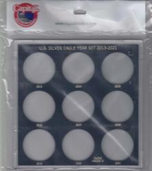 Capital Holder - Silver Eagle Year Set 2013-2021