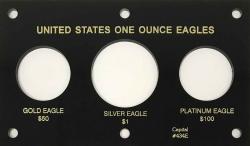 Capital Holder - Eagles (Silver, Gold, Platinum), 3.5x6