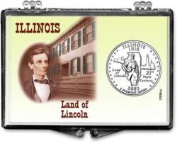 Edgar Marcus Snaplock Holder -- Illinois -- Land of Lincoln
