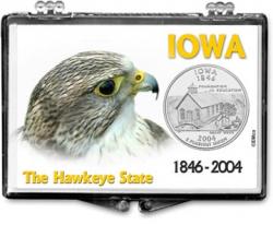 Edgar Marcus Snaplock Holder -- Iowa -- The Hawkeye State