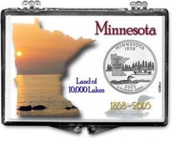 Edgar Marcus Snaplock Holder -- Minnesota -- Land Of 10,000 Lakes