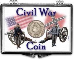 Edgar Marcus Snaplock Holder -- Civil War Coin -- Soldiers
