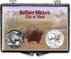 Edgar Marcus Snaplock Holder -- Buffalo Nickels Old and New
