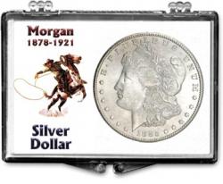 Edgar Marcus Snaplock Holder -- Morgan Dollar