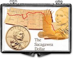 Edgar Marcus Snaplock Holder -- Sacagawea Map