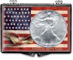 Edgar Marcus Snaplock Holder -- American Eagle -- Large Flag and Eagle