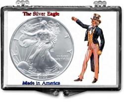 Edgar Marcus Snaplock Holder -- American Eagle -- Uncle Sam
