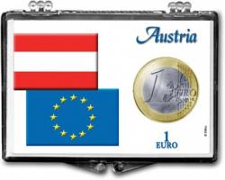 Edgar Marcus Snaplock Holder -- 1 Euro -- Austria