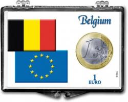Edgar Marcus Snaplock Holder -- 1 Euro -- Belgium
