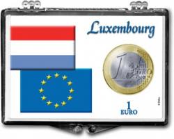 Edgar Marcus Snaplock Holder -- 1 Euro -- Luxembourg