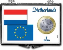 Edgar Marcus Snaplock Holder -- 1 Euro -- Netherlands