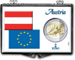Edgar Marcus Snaplock Holder -- 2 Euro -- Austria