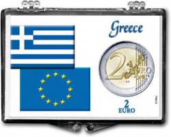 Edgar Marcus Snaplock Holder -- 2 Euro -- Greece