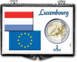 Edgar Marcus Snaplock Holder -- 2 Euro -- Luxembourg