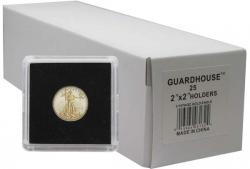 Guardhouse Tetra 2x2 Snaplocks -- 1/10 oz Gold Eagle Size -- Box of 25 -- Box of 25