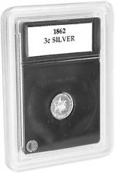 Coin World Premier Coin Holders -- 14.0 mm --Three Cent Silver
