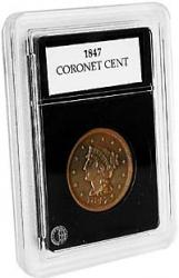 Coin World Premier Coin Holders -- 27.5 mm -- Coronet Large Cents (1837-1857)