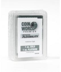 Coin World Premier Coin Holders -- 32.7 mm -- 1 oz Gold/Platinum Eagle, Gold Buffalo