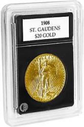 Coin World Premier Coin Holders -- 33.4 mm -- Smaller $20 Gold