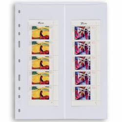 Lighthouse Grande Archival 2 Pocket (Roll Stamp) Pages - Pack of 5 -- Clear